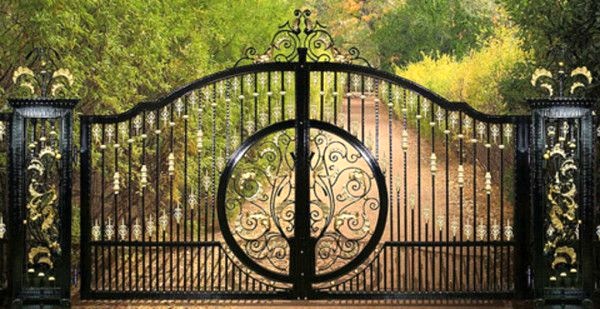 кованые ворота