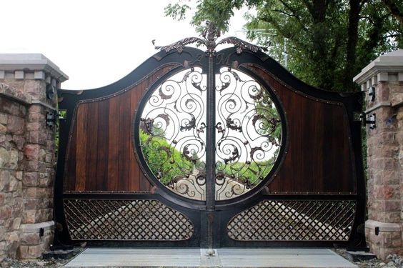 кованые ворота