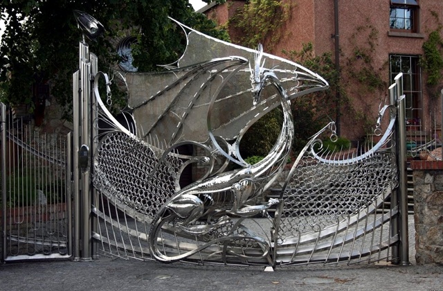 кованые ворота