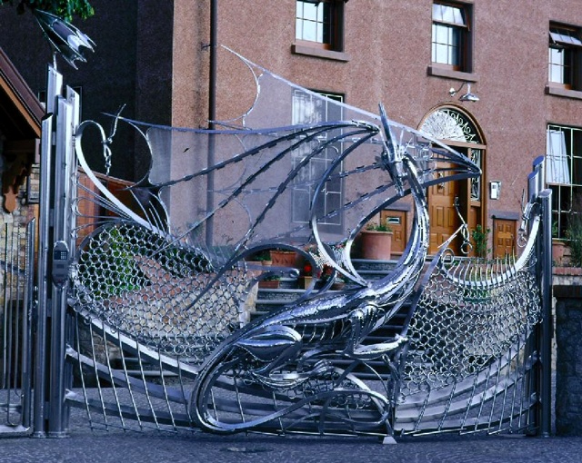 кованые ворота