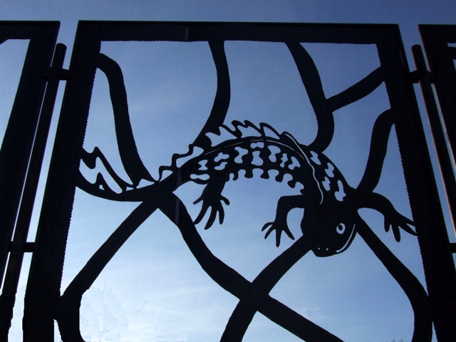 кованые ворота