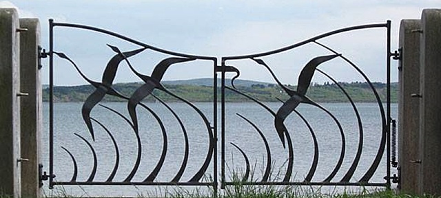 кованые ворота