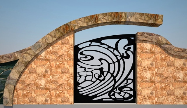 кованые ворота